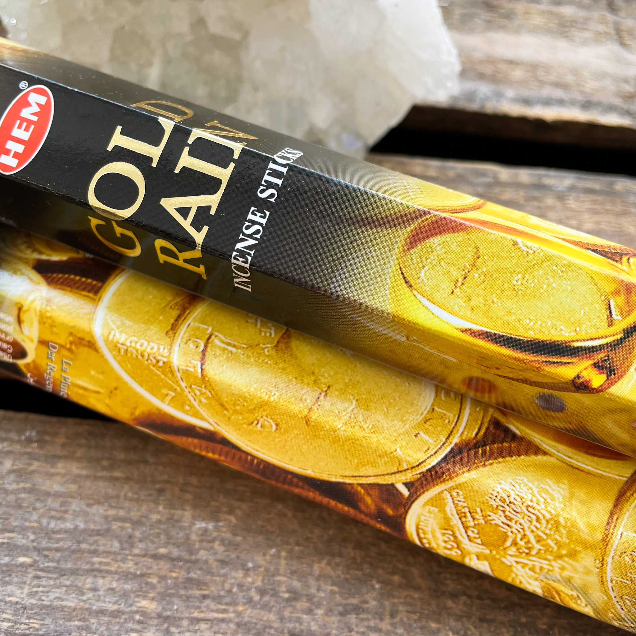 HEM Gold Rain røkelsespinner