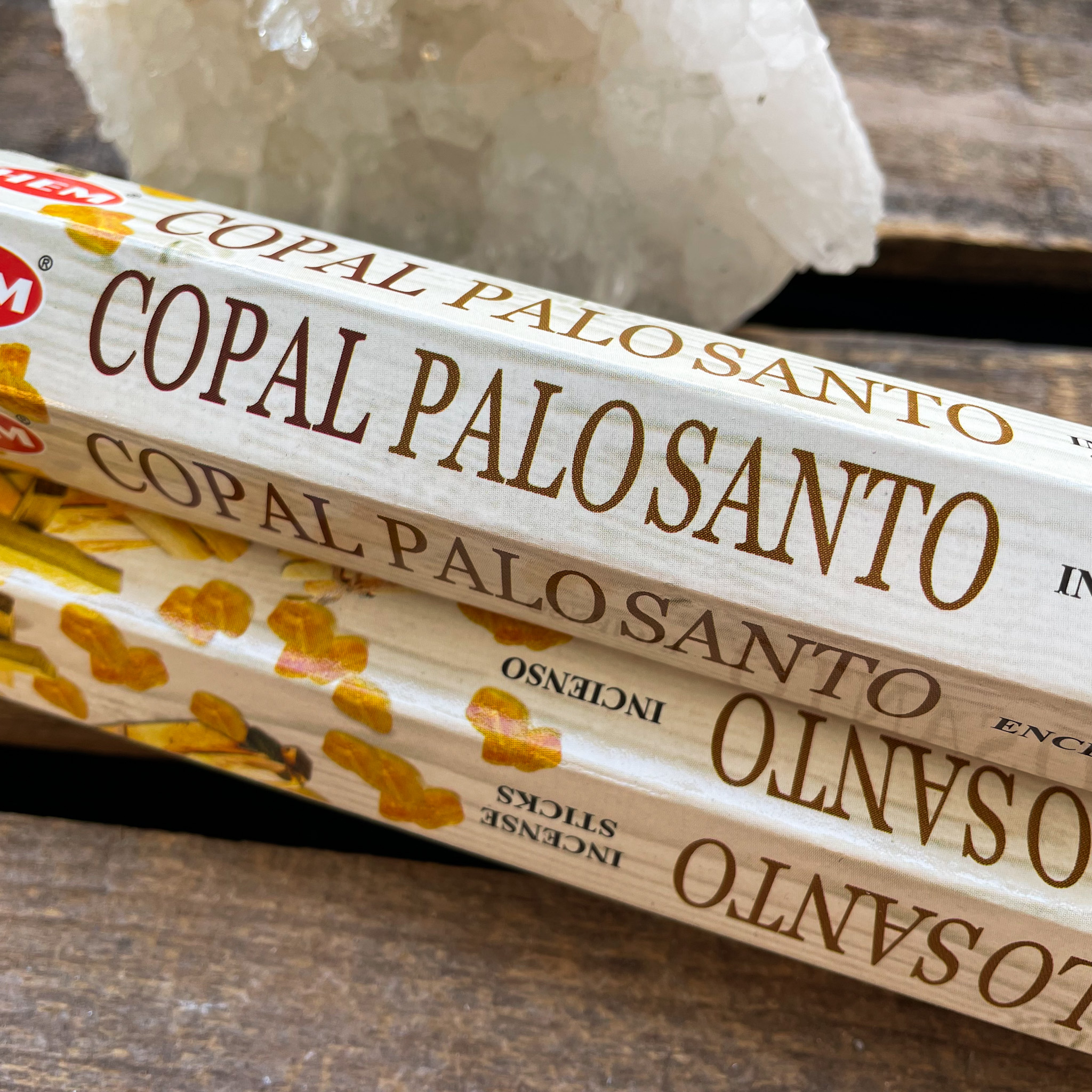 HEM Copal Palo Santo røkelsespinner