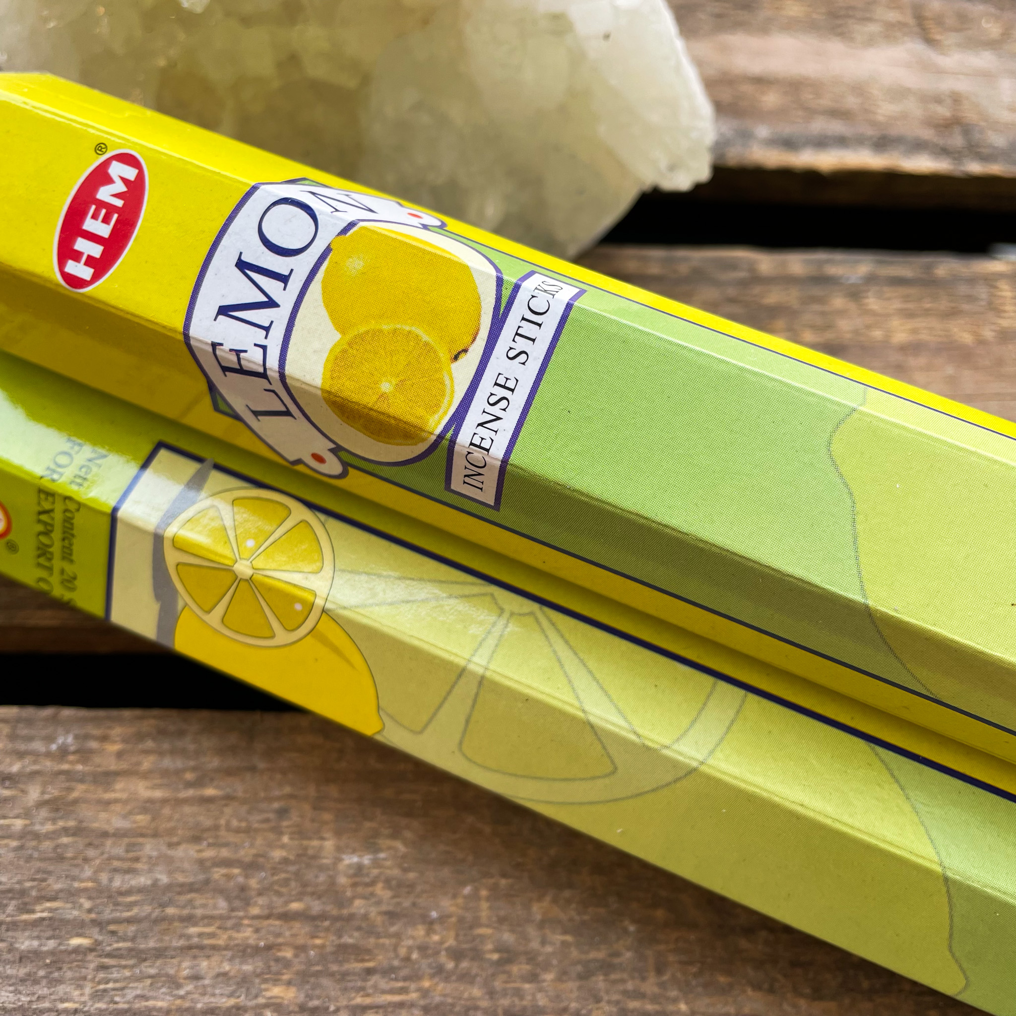 HEM Lemon røkelsespinner