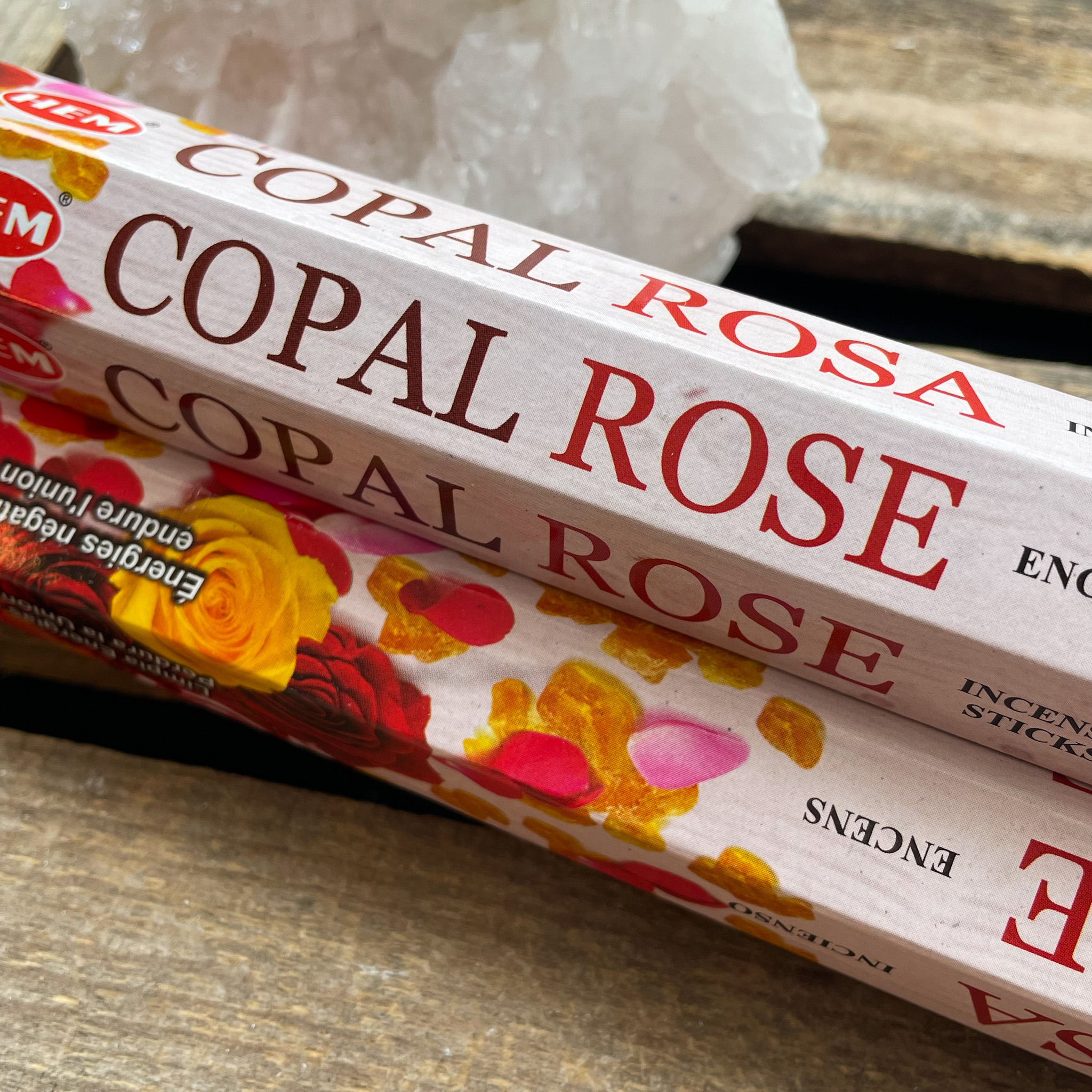 HEM Copal Rose røkelsespinner