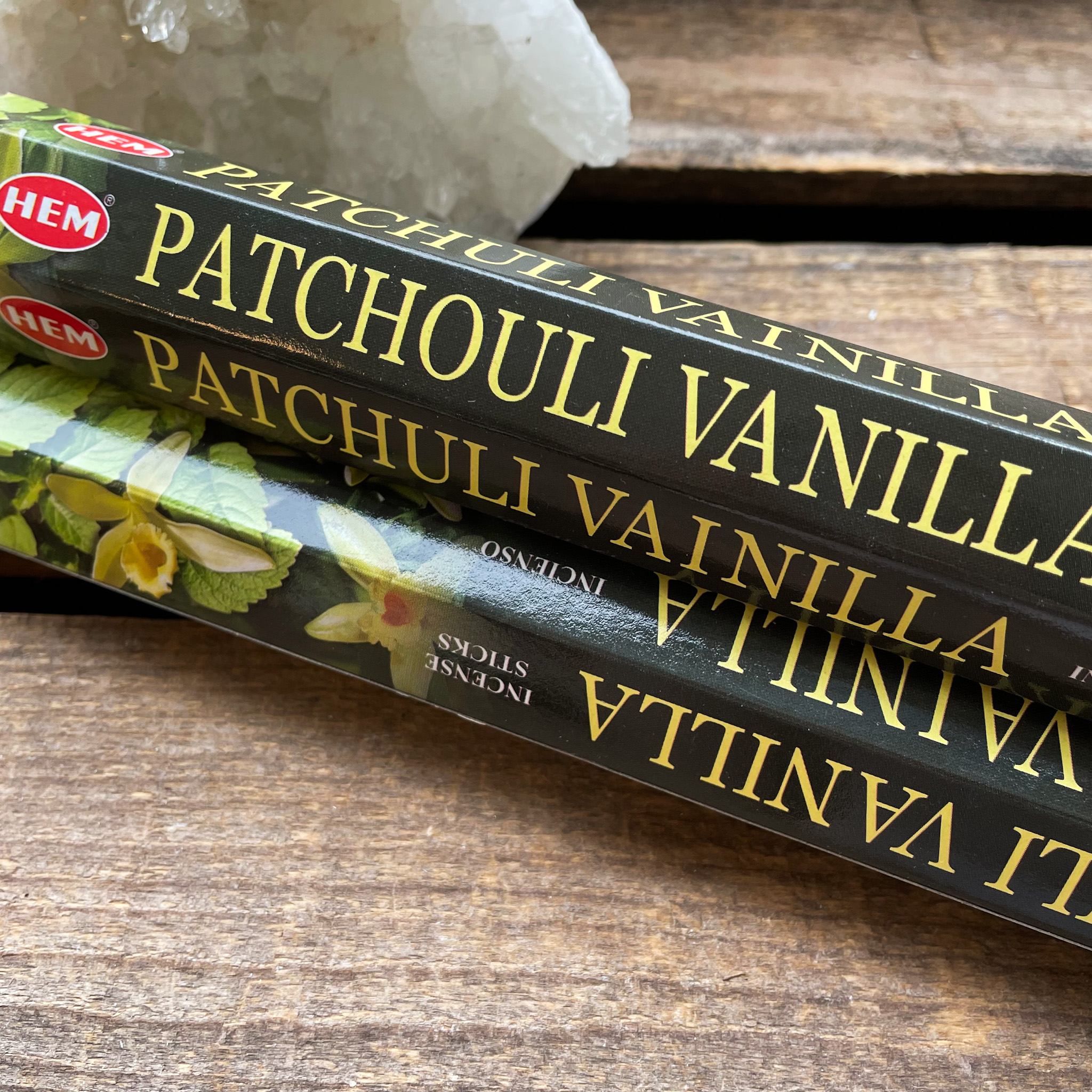 HEM Patchouli Vanilla røkelsespinner