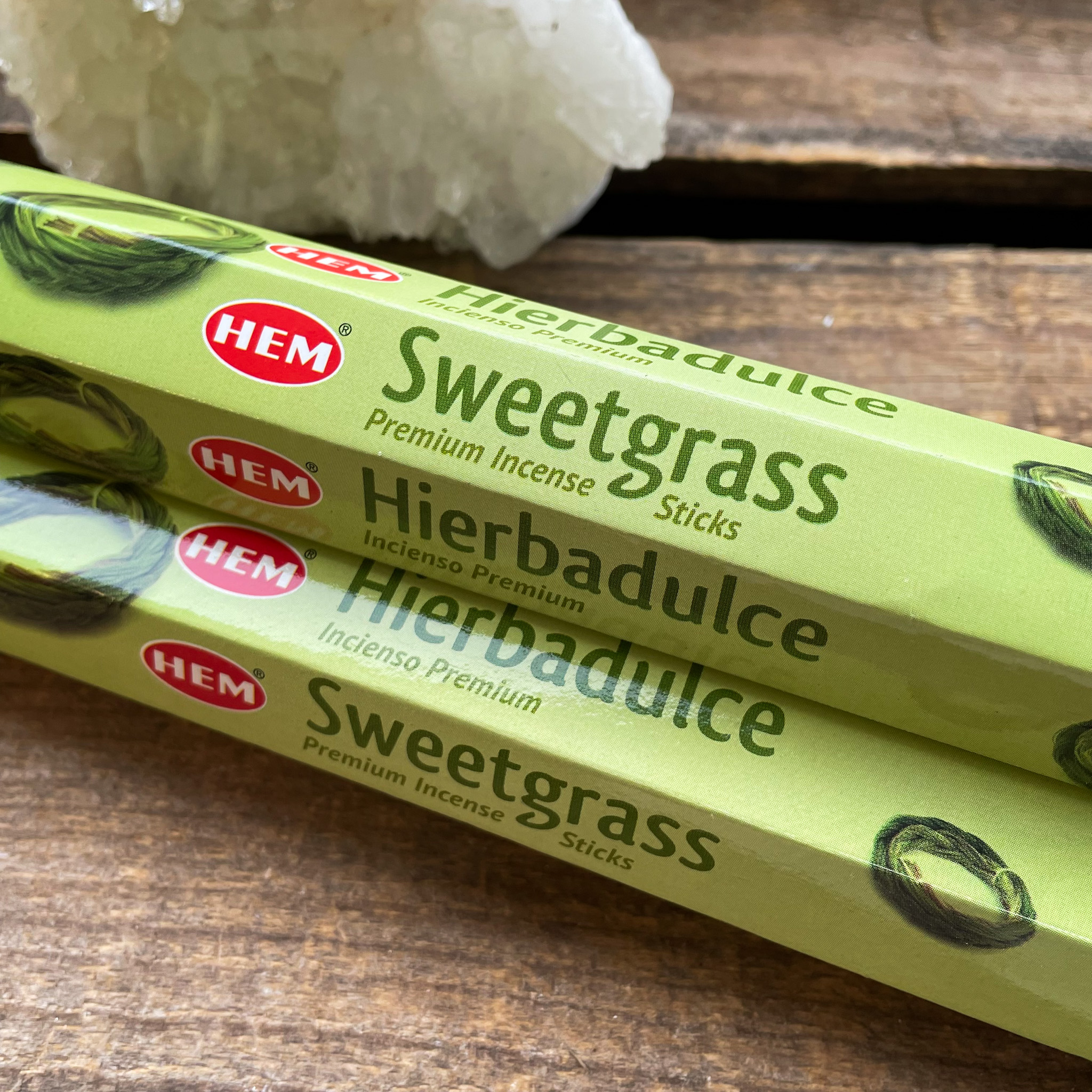 HEM Sweetgrass røkelsespinner