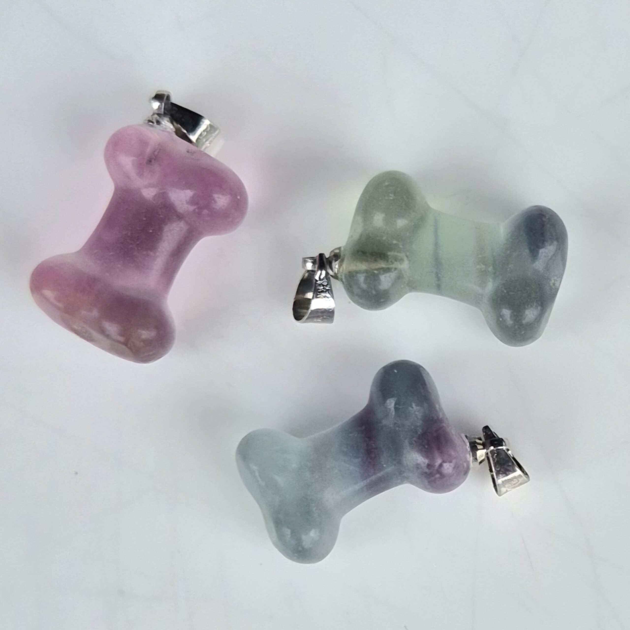 Anheng hundebein fluoritt regnbue nr 29