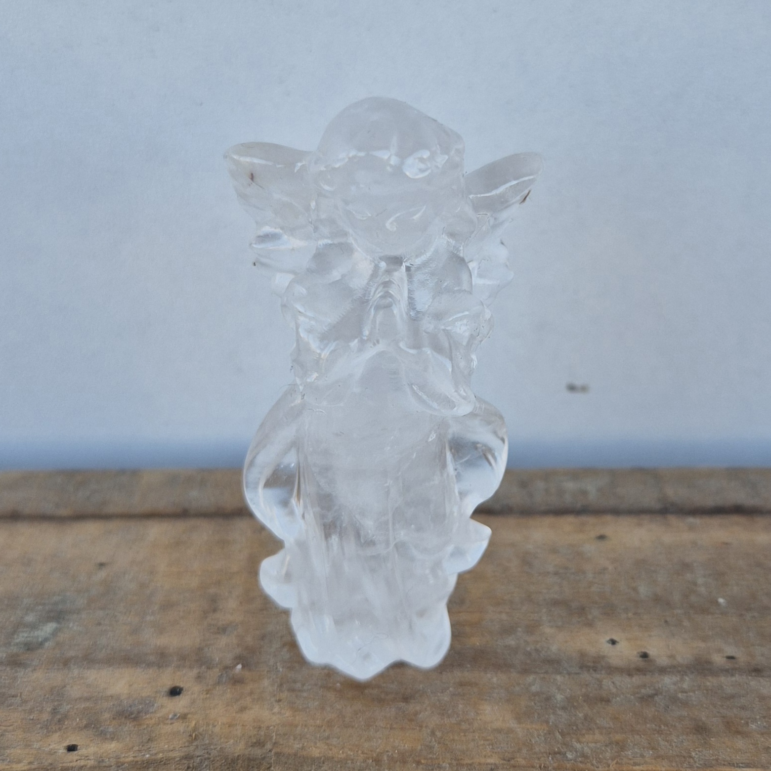Engel 6 cm bergkrystall