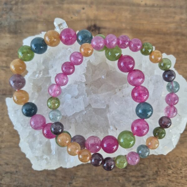 Armbånd kalsedon tutti frutti nr 41 tilbud