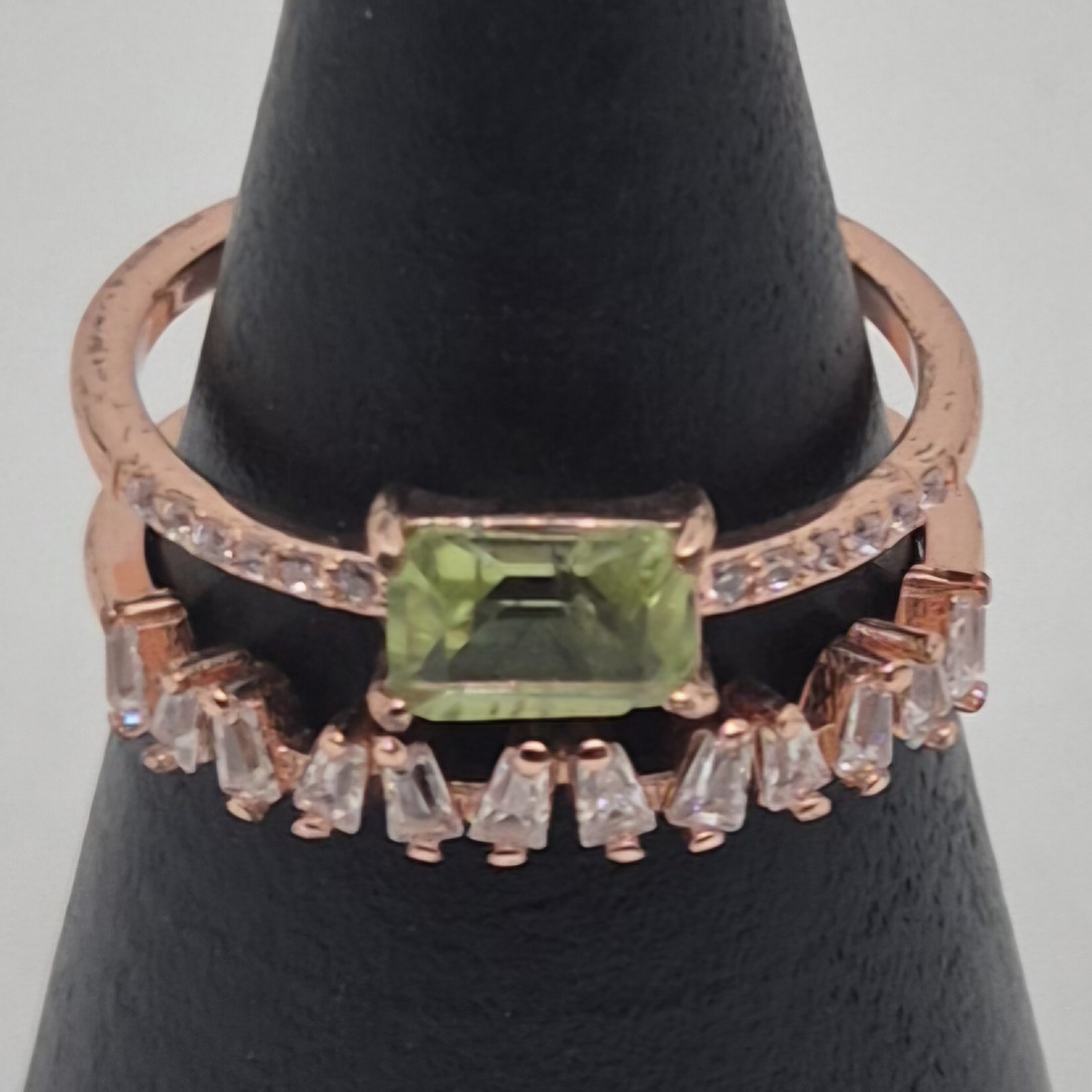 Ring peridot nr 1 rosegull