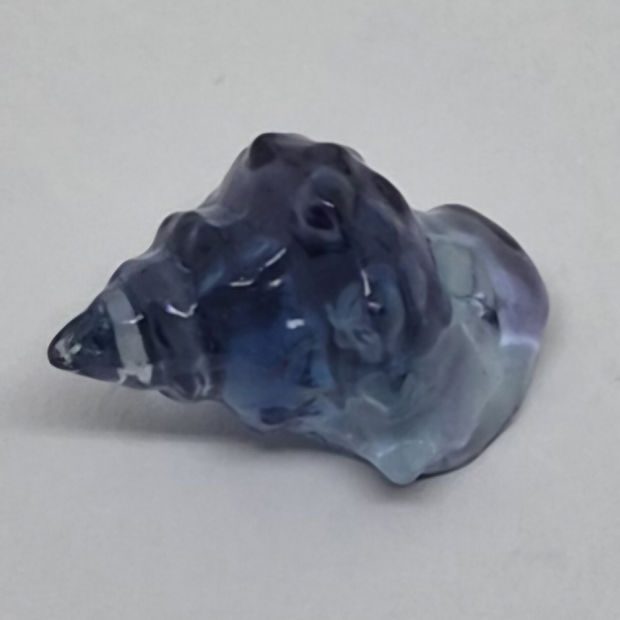 Mini sneglehus fluoritt nr 18