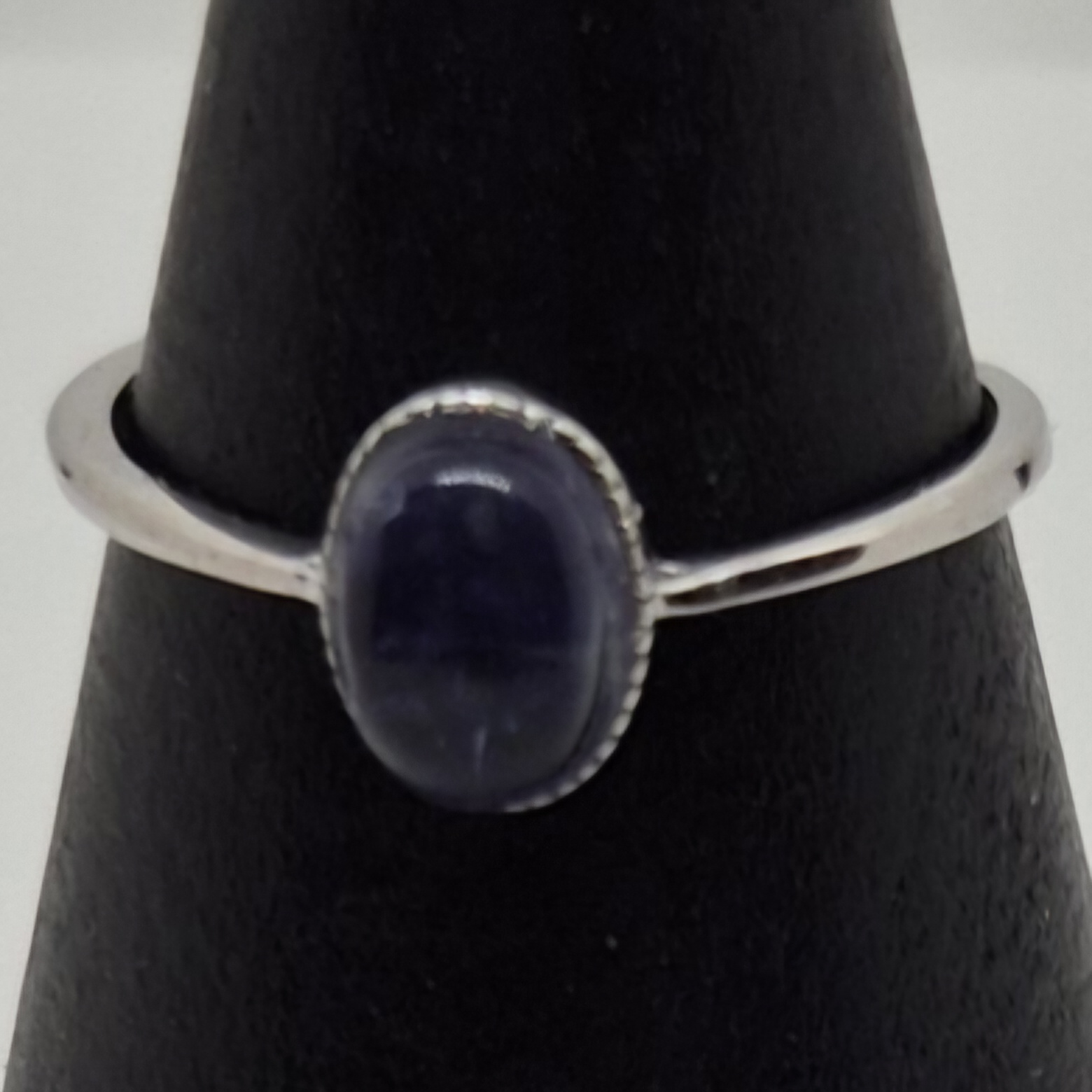 Ring tanzanitt 925 sølv 2.1.8
