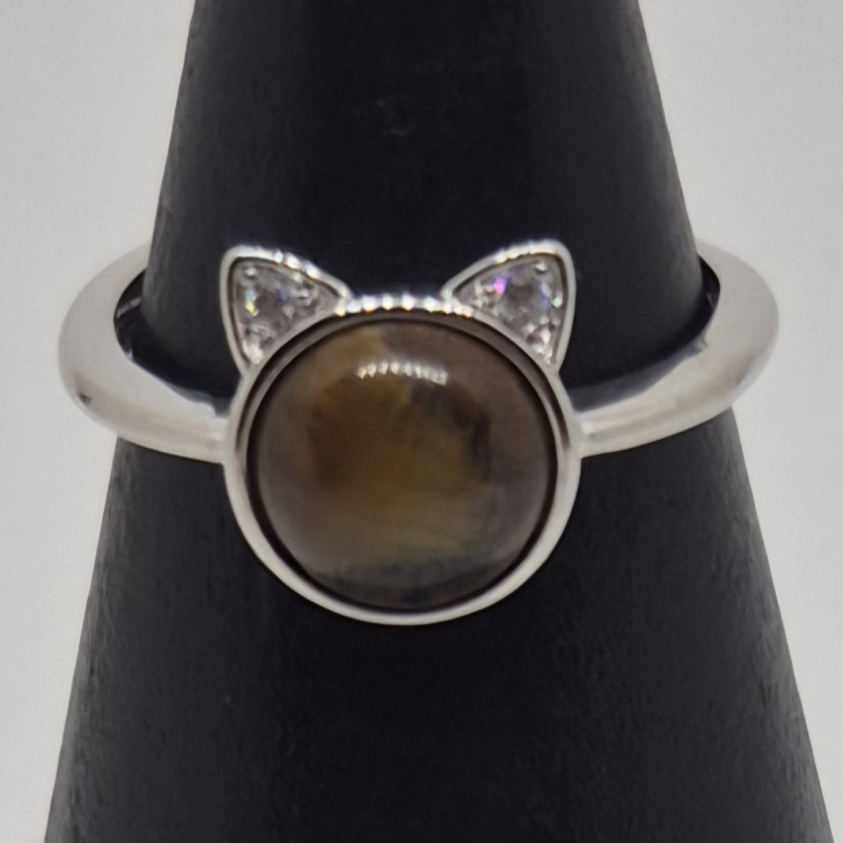 Ring tigerøye 2.3.5 tilbud