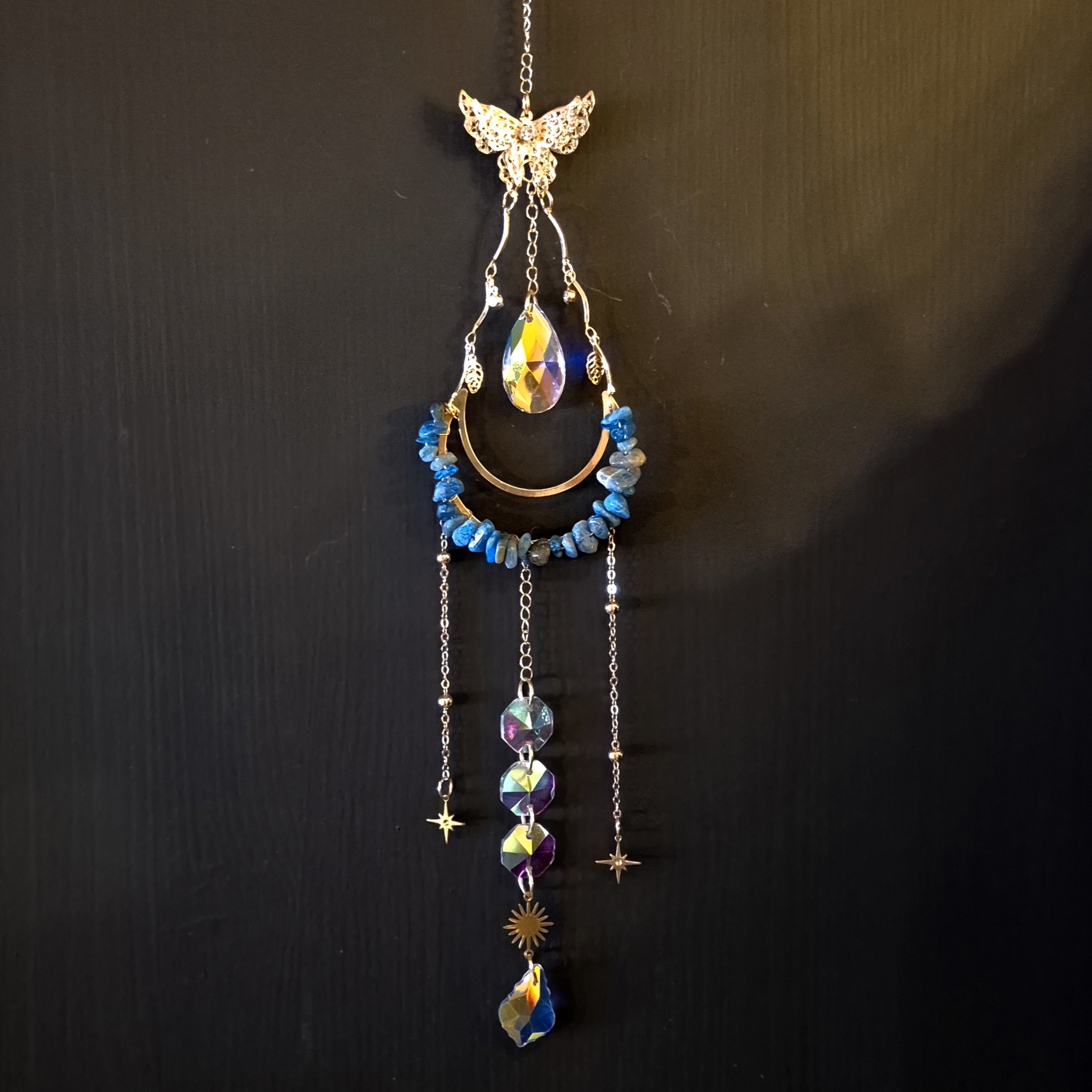 Solfanger (suncatcher) sommerfugl/måne apatitt nr 18