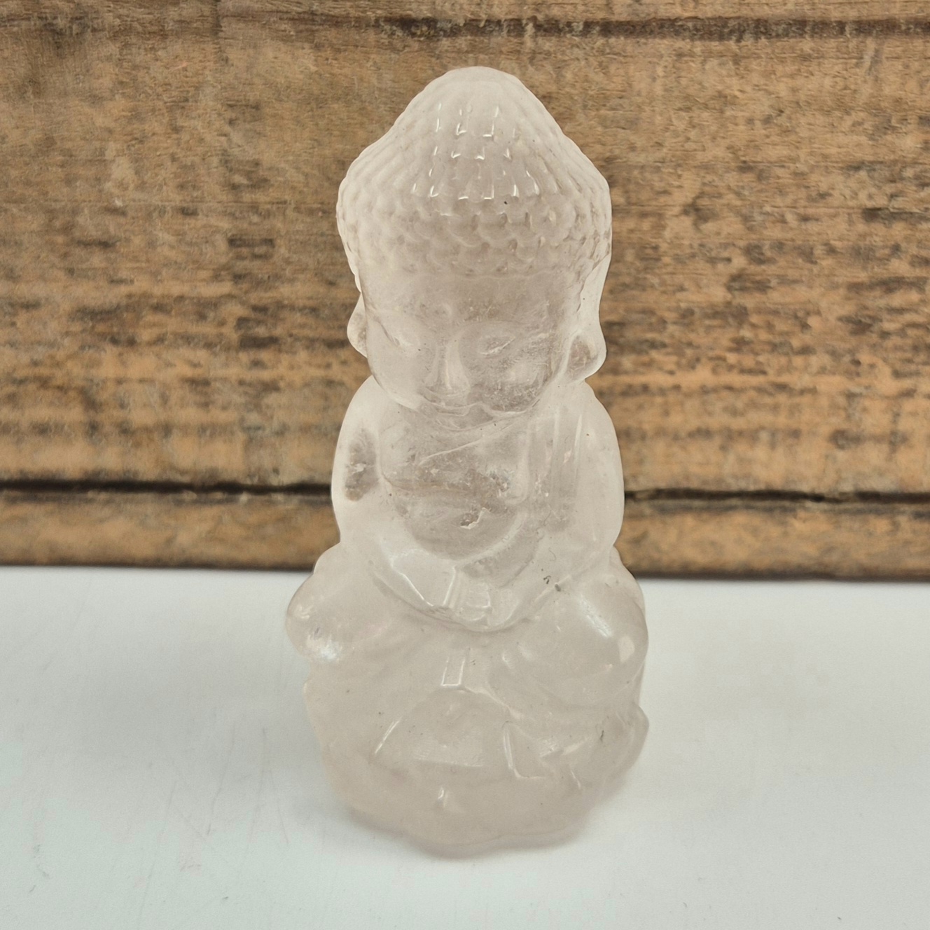 Buddha bergkrystall