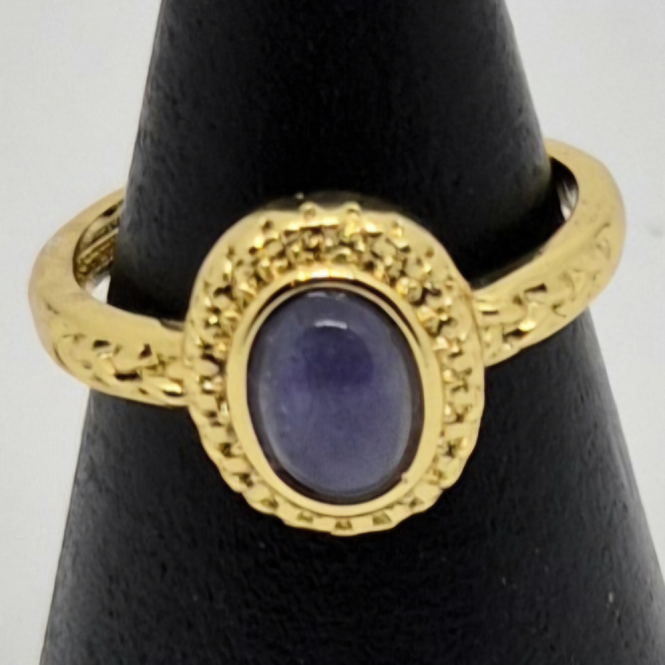 Ring tanzanitt gull 1.5.2