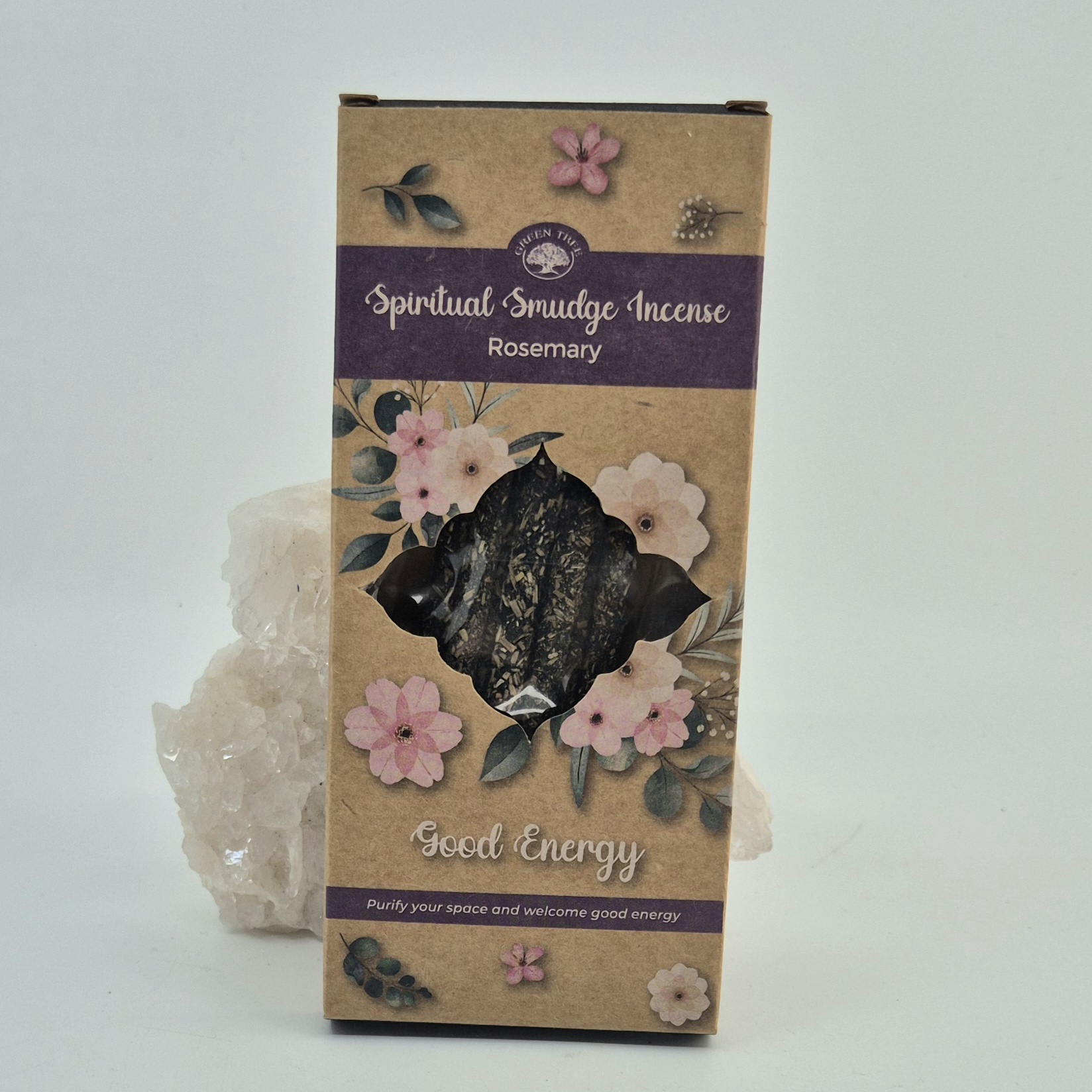 Spiritual Smudge Røkelse – Good Energy Rosemary
