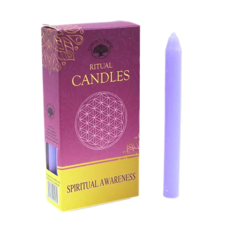 Green Tree ritual candles Spiritual Awareness