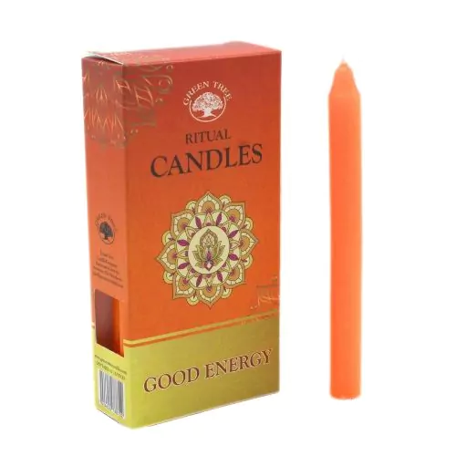 Green Tree ritual candles Good Energy