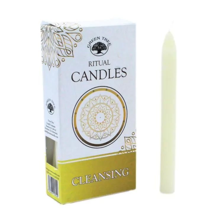 Green Tree ritual candles Cleansing