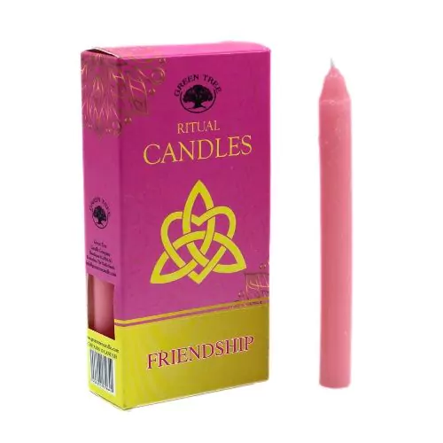 Green Tree ritual candles Friendship