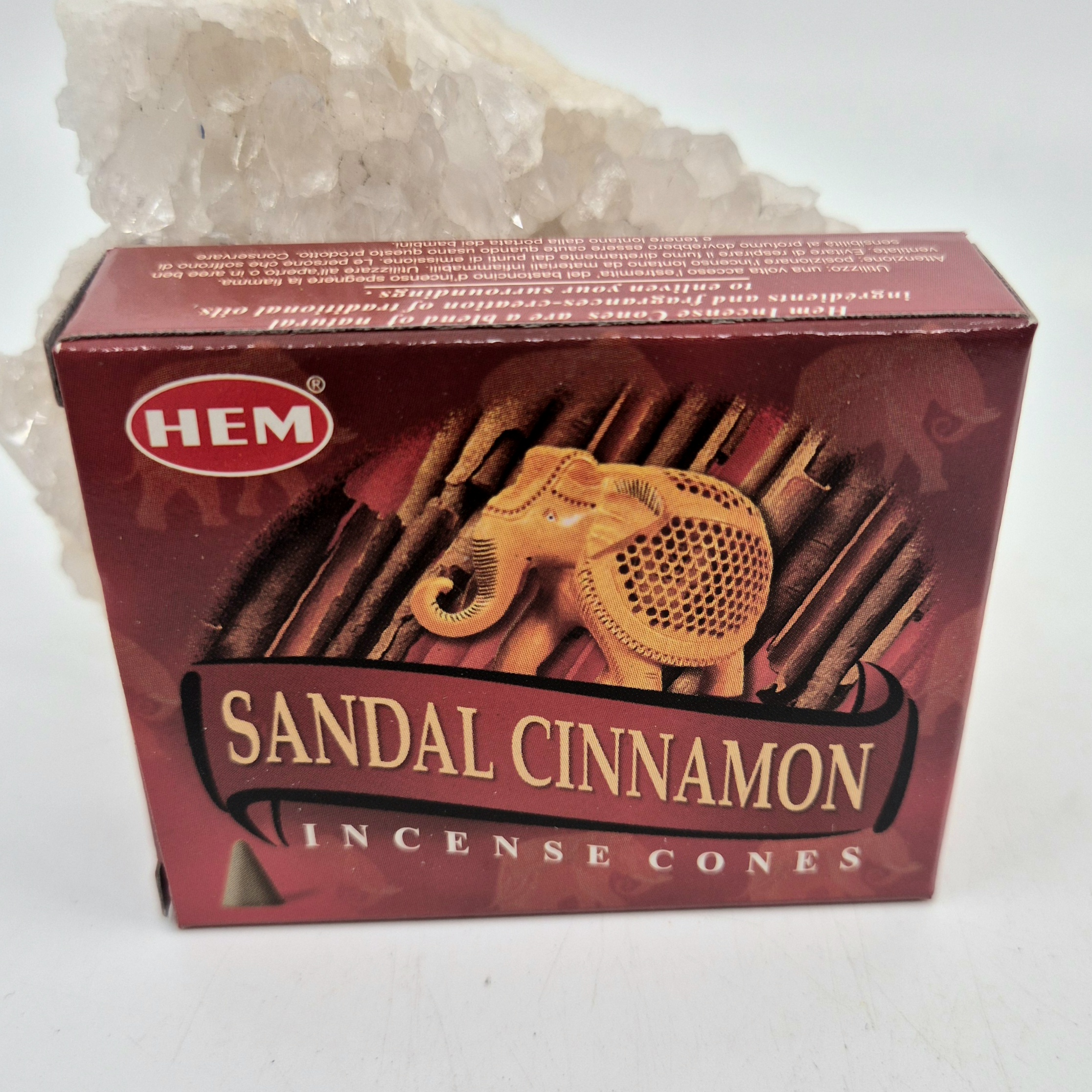Hem Sandal cinnamon røkelsescones