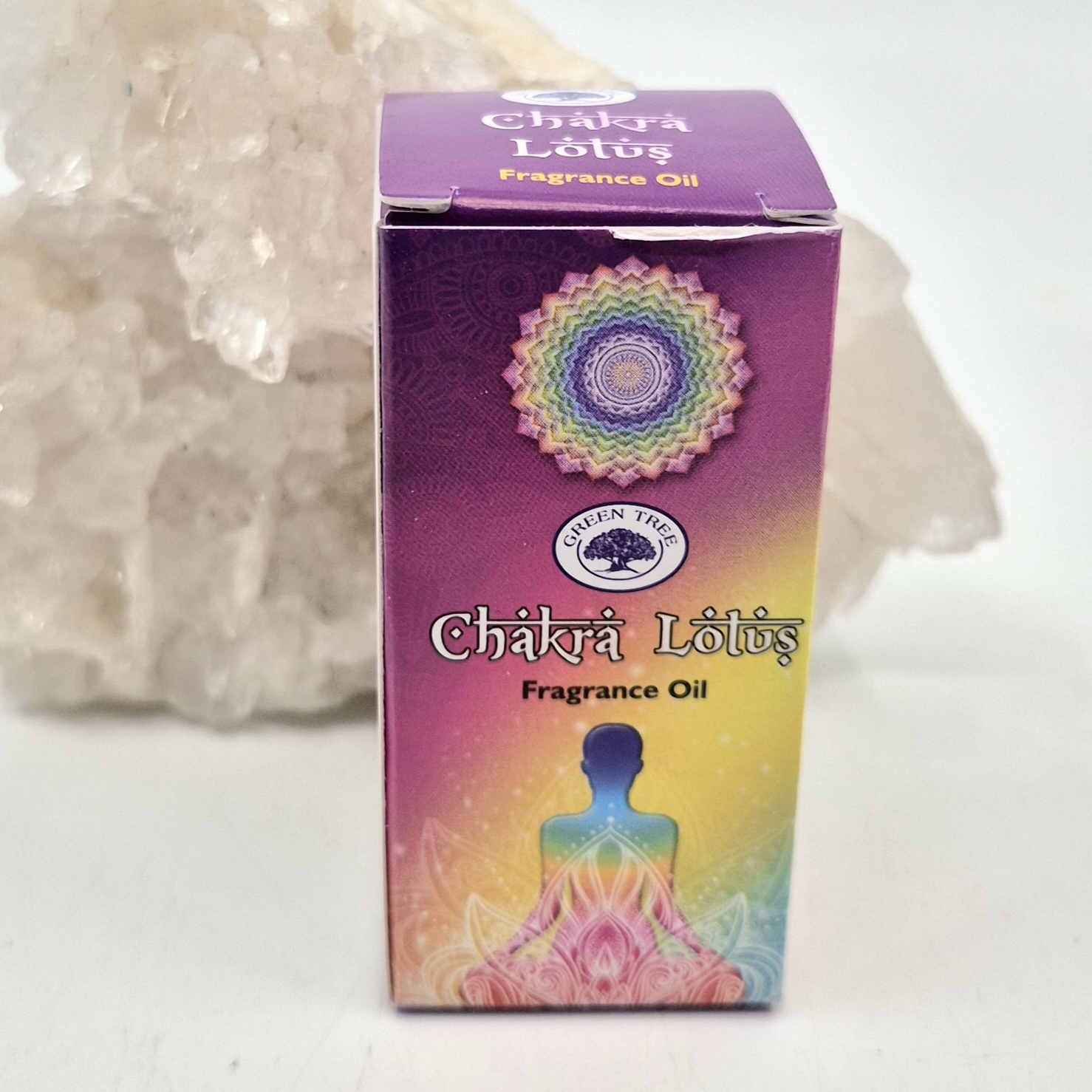 Green Tree Chakra lotus duftolje